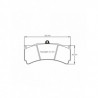 Pagid brake pads S8018 RSL29