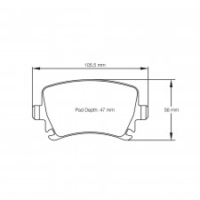 Plaquettes de frein Pagid S8046 RSL19