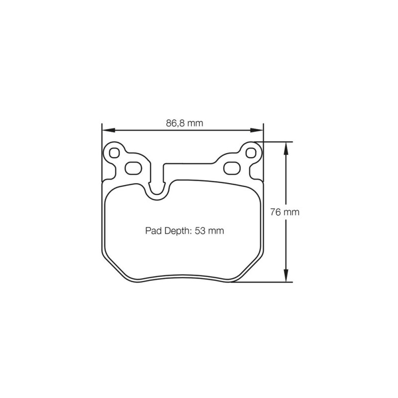 Pagid S8085 RSL29 remblokken - PA-8085-RSL.29 - E8085R2901 - 4056029009698