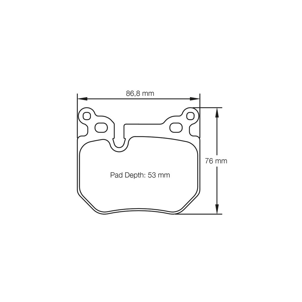 Pagid S8085 RSL29 remblokken - PA-8085-RSL.29 - E8085R2901 - 4056029009698