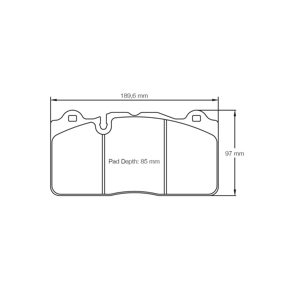 Plaquettes de frein Pagid S8091 RSL19 - PA-8091-RSL.19 - E8091R1901 - 4056029009605