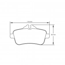 Plaquettes de frein Pagid S8189 RSL29