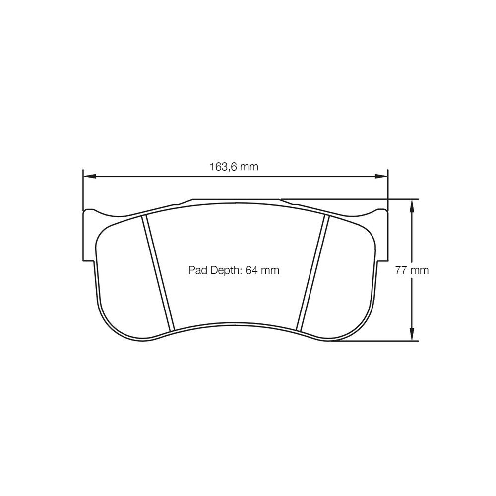 Pastiglie freno Pagid lappate S8194 RSL1 - PA-8194R-RSL.1 - S8194L01B01 - 4056029000374