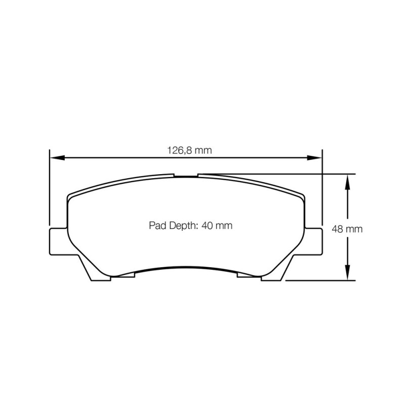 Pagid S8204 RSL29 remblokken - PA-8204-RSL.29 - S8204R29001 - 4056029026060