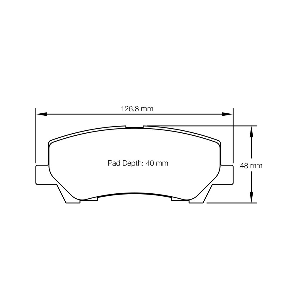 Pagid S8204 RSL29 remblokken - PA-8204-RSL.29 - S8204R29001 - 4056029026060