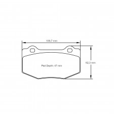 Pastiglie freno Pagid S8208 RSL29
