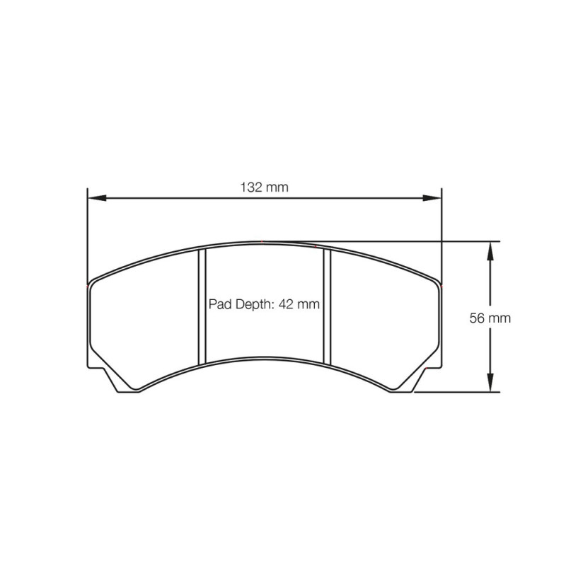 Plăcuțe de frână Pagid S8216 RSL2 - PA-8216-RSL.2 - S8216L02001 - 4056029021102