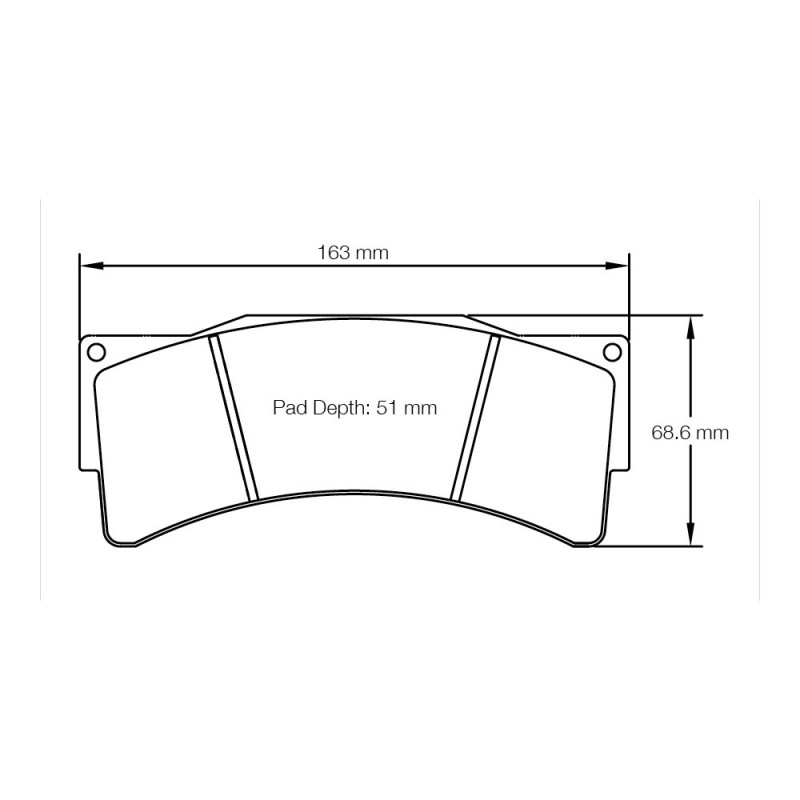 Pagid S8233 RSL2 remblokken - PA-8233-RSL.2 - S8233L02001 - 4056029024134