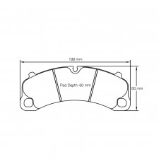 Plaquettes de frein Pagid rodées S8235 RSL1