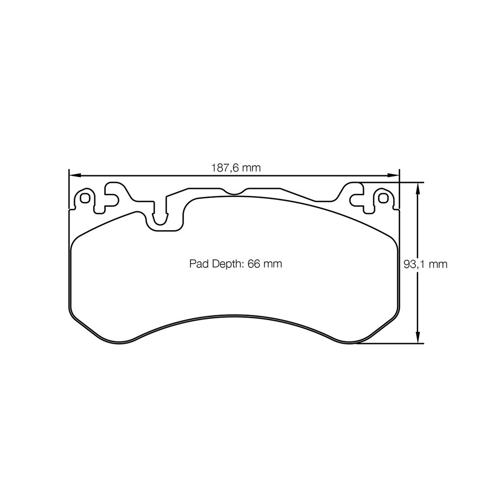 Pagid brake pads S8238 RSL29 - PA-8238-RSL.29 - S8238R29001 - 4056029023007