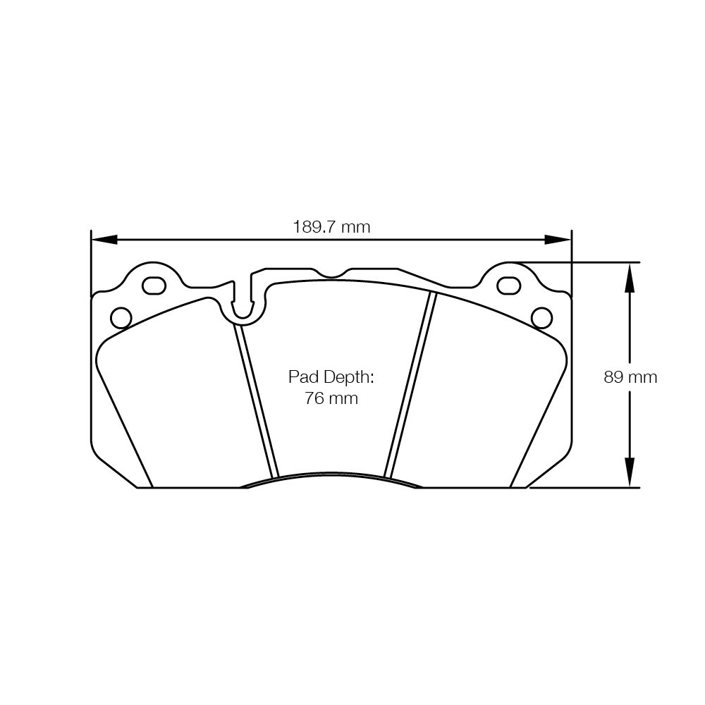 Pagid brake pads S8239 RSL29 - PA-8239-RSL.29 - S8239R29001 - 4056029026015