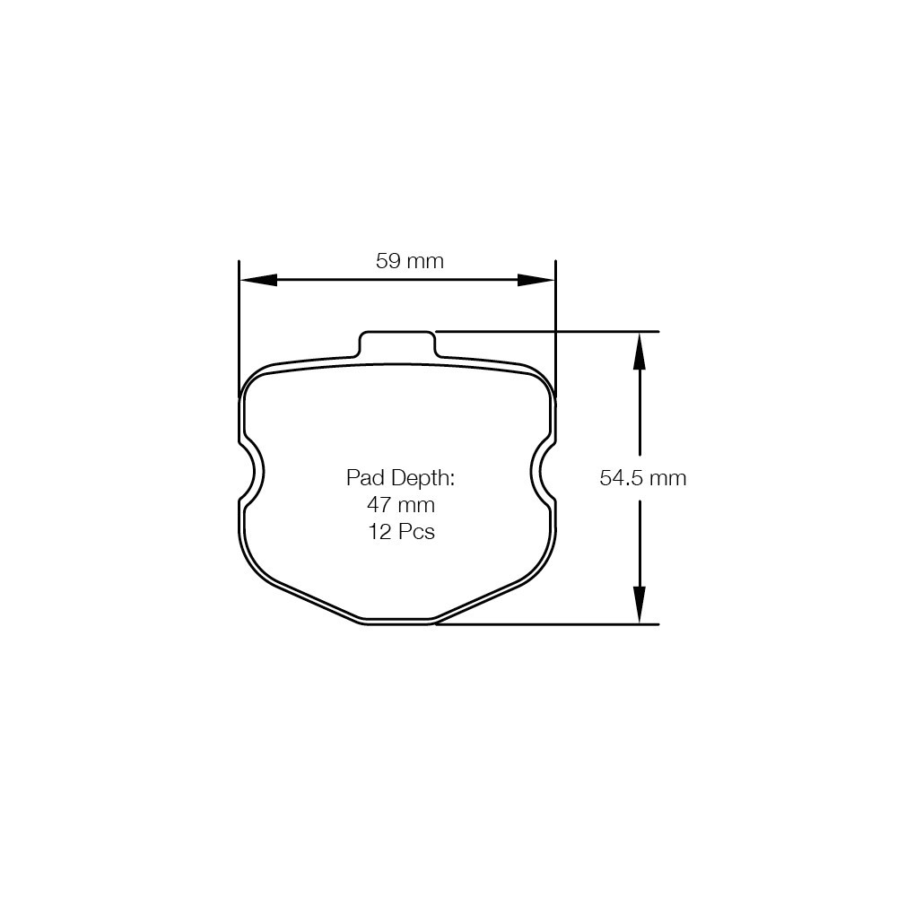 Pagid brake pads S8240 RSL29 - PA-8240-RSL.29 - S8240R29F01 - 4056029026008