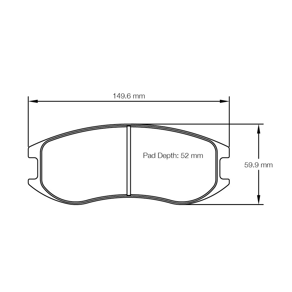 Pastiglie freno Pagid S8251 RSL1,RSL29 - PA-8251-RSL.29 - S8251R29001 - 4056029026886