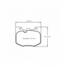 Plaquettes de frein Pagid S8275 RSL29