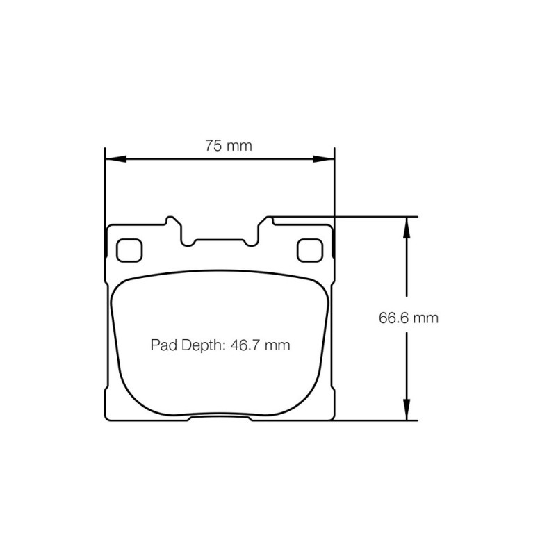 Plăcuțe de frână Pagid S8300 RSL29 - PA-8300-RSL.29 - S8300R29001 - 4056029056647