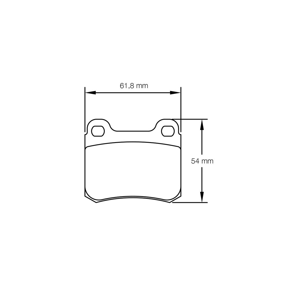 Plăcuțe de frână Pagid S1151 RSH42 - PA-1151-RSH.42 - S1151H42001 - 4056029009285