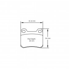 Pastiglie freno Pagid S1177 RSH42