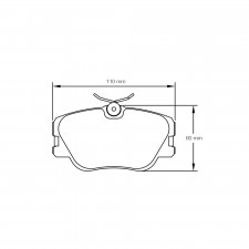 Pagid brake pads S1190 RSH29E