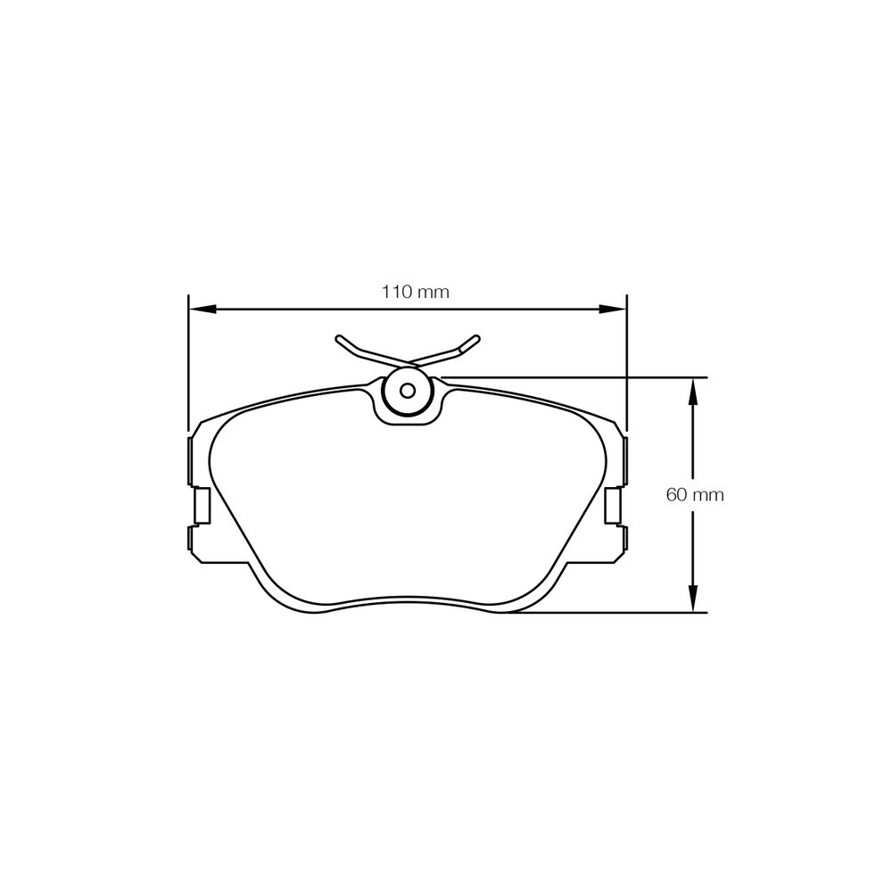 Pastiglie freno Pagid S1190 RSH29E - PA-1190-RSH.29E - S1190H29E01 - 4056029009247