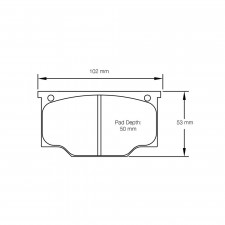 Plaquettes de frein Pagid S1192 RSH3,RSH42,RSH29E