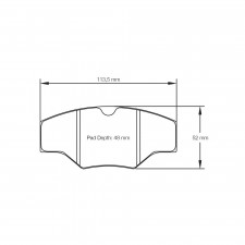 Plaquettes de frein Pagid S1265 RSH3,RSH42