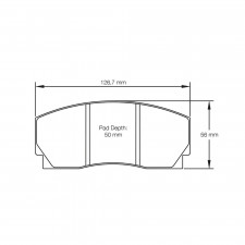 Plaquettes de frein Pagid S1269 RSH3,RSH42