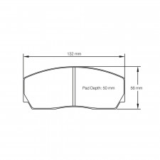 Pagid brake pads S1361 RSH42