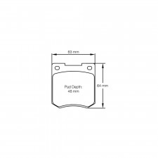 Pastiglie freno Pagid S3190 RSH42,RSH29E
