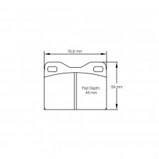 Pastiglie freno Pagid S4623 RSH42