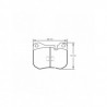 Plaquettes de frein Pagid S4703 RSH42,RSH29E