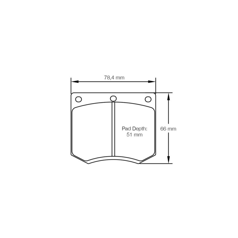 Pagid brake pads S4905 RSH42,RSH29E - PA-4905-RSH.42 - S4905H42001 - 4056029004938
