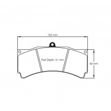 Plaquettes de frein Pagid S1903 RSC1