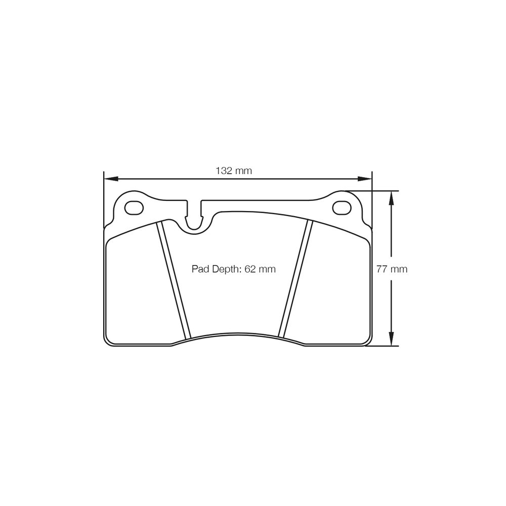 Remblokken Pagid S4906 RSC1,RSC2 - PA-4906-RSC.2 - S4906C02001 - 4056029004914