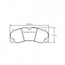 Pagid brake pads S4908 RSC1