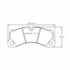 Pastiglie freno Pagid S4917 RSC1,RSC3