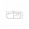 Plaquettes de frein Pagid S4934 RSC1