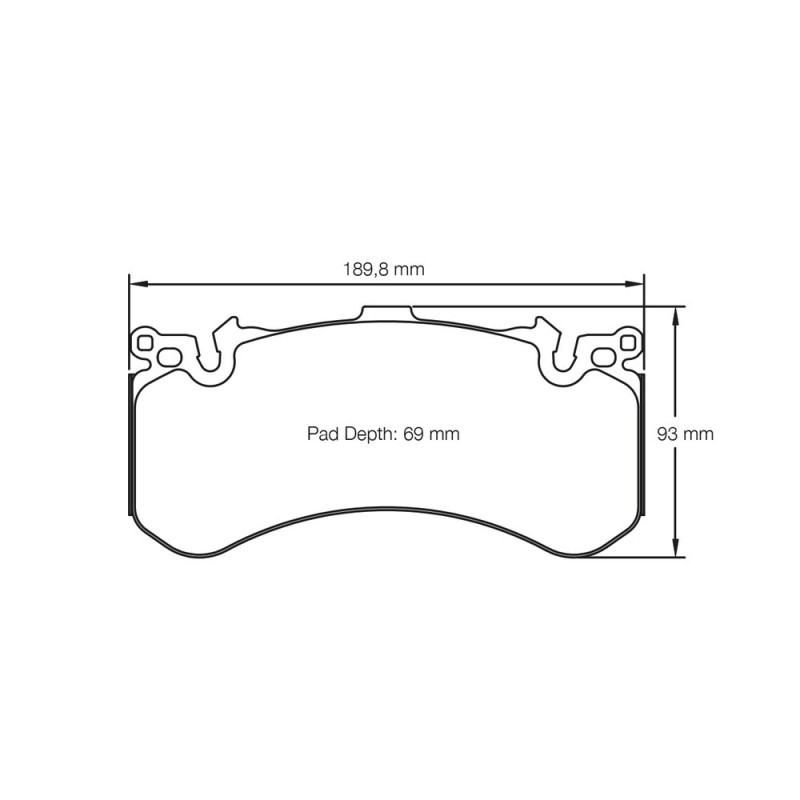 Pagid S4937 RSC1 remblokken - PA-4937-RSC.1 - S4937C01001 - 4056029003719