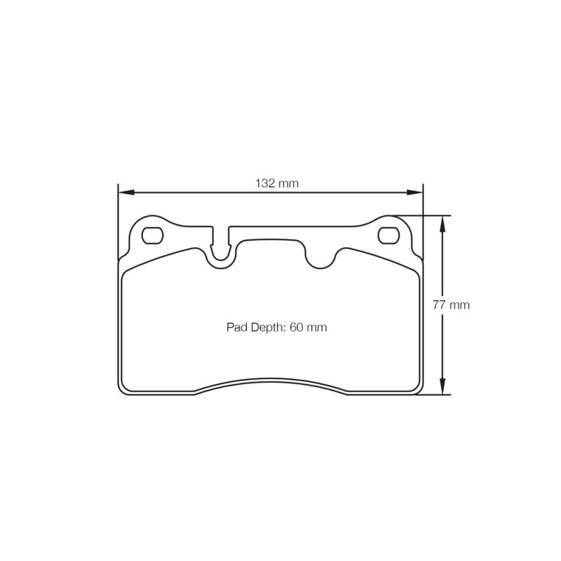 Pagid brake pads S4943 RSC1 - PA-4943-RSC.1 - S4943C01001 - 4056029003610