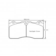 Plaquettes de frein Pagid S4945 RSC1