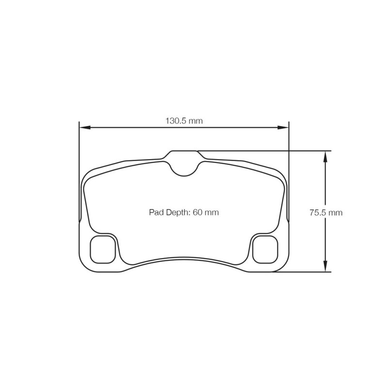 Plaquettes de frein Pagid rodées S8006 RSC1 - PA-8006R-RSC.1 - S8006C01B01 - 4056029025179