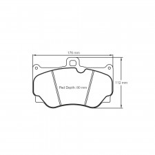 Pagid brake pads S8011 RSC1