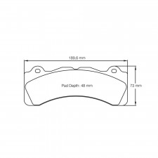 Pagid brake pads S8061 RSC1