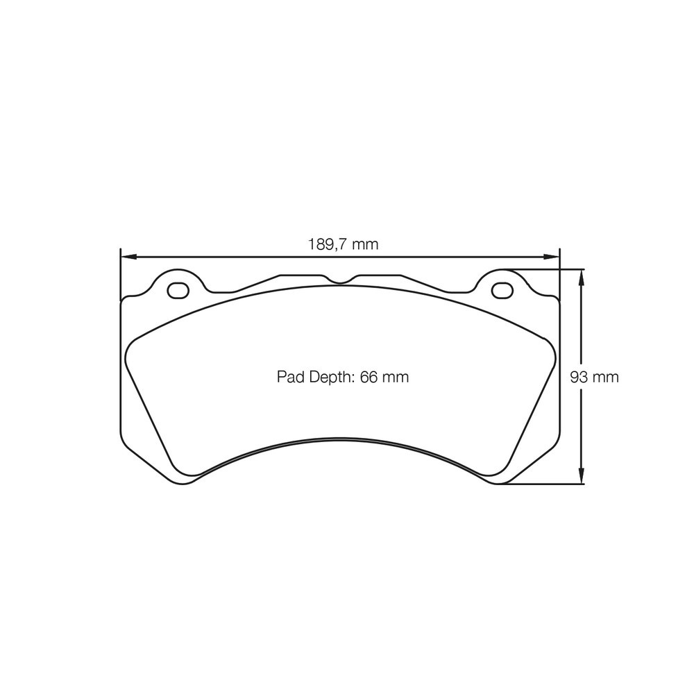 Plăcuțe de frână Pagid S8081 RSC1 - PA-8081-RSC.1 - S8081C01001 - 4056029001845