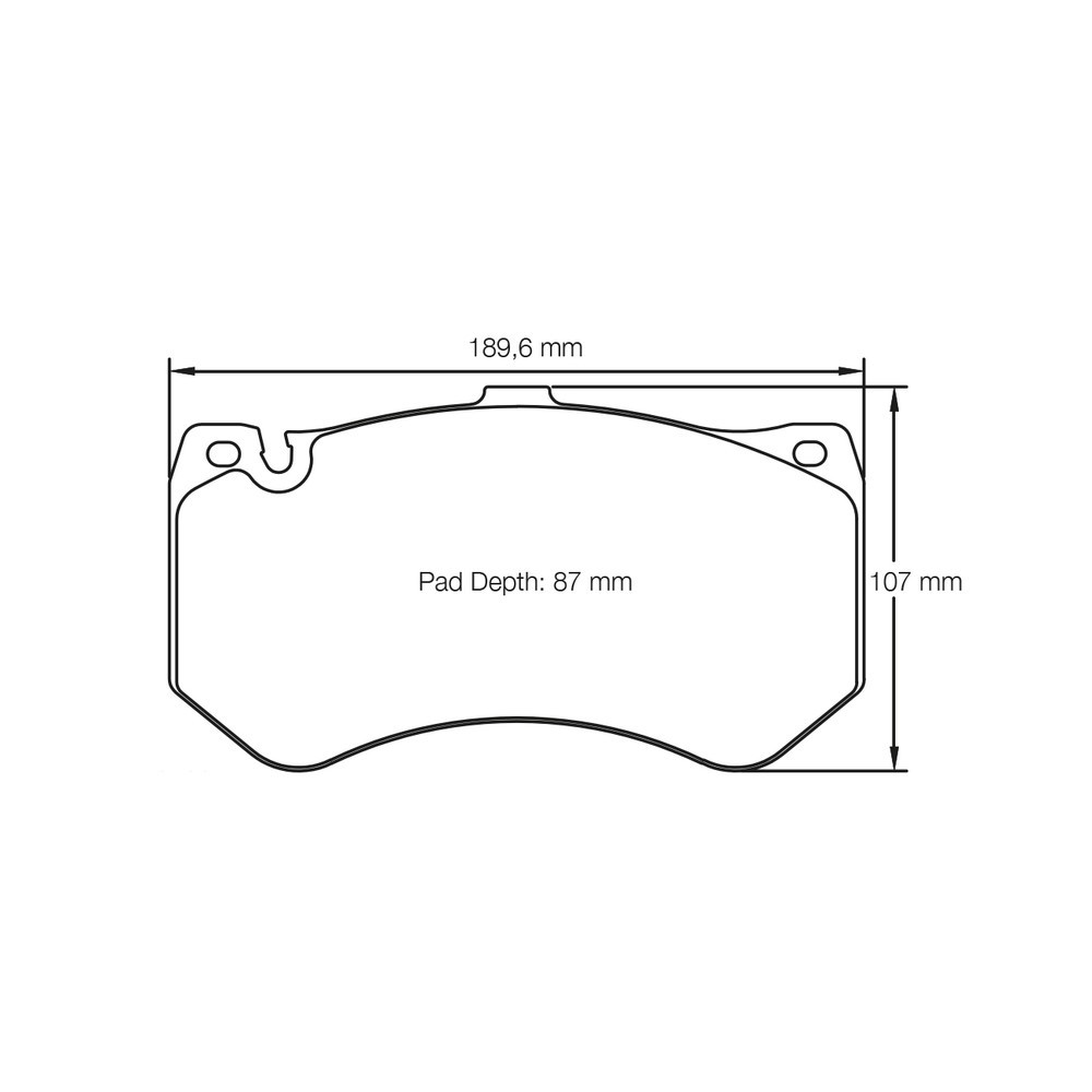 Remblokken Pagid S8088 RSC1,RSC3 - PA-8088-RSC.3 - S8088C03001 - 4056029001579