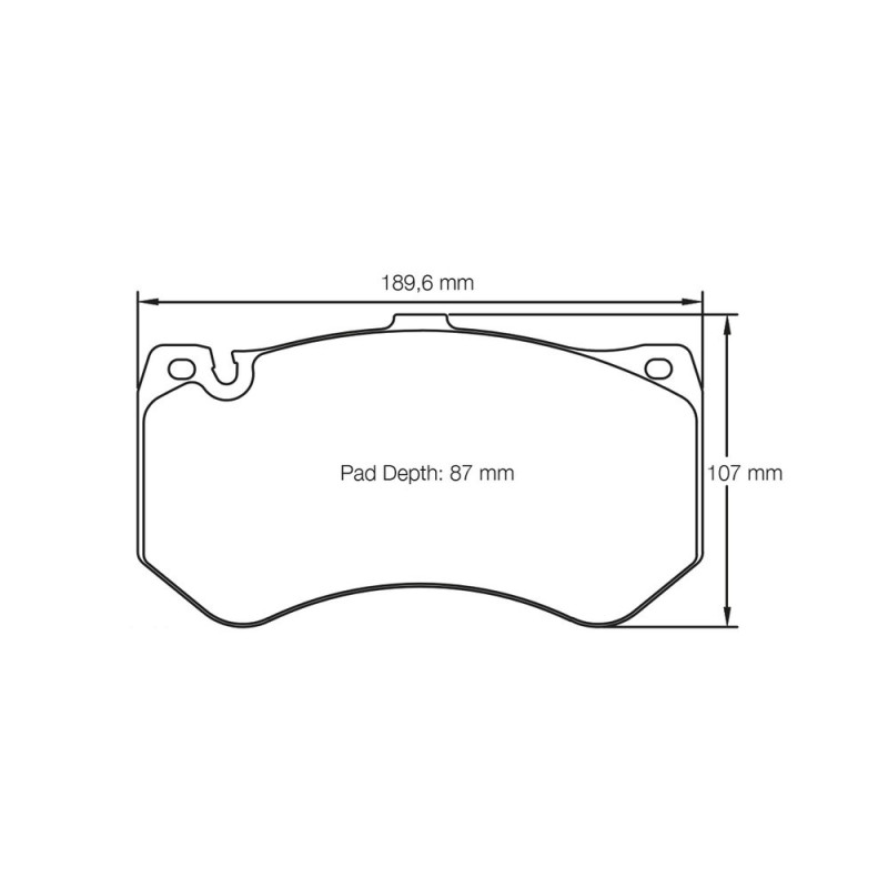Plaquettes de frein Pagid S8088 RSC1,RSC3 - PA-8088-RSC.3 - S8088C03001 - 4056029001579