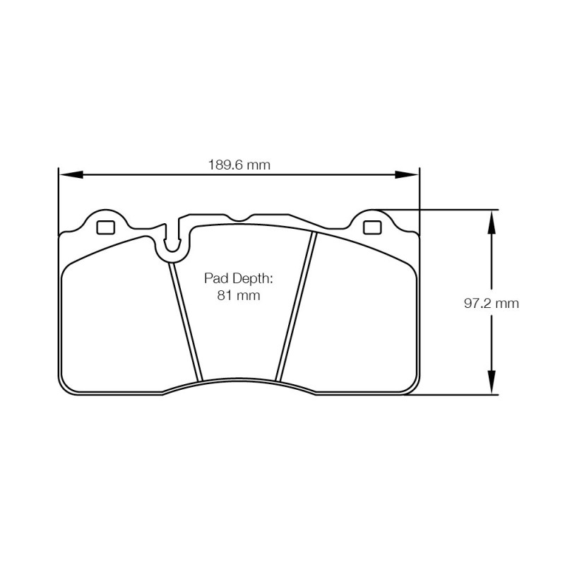 Pastiglie freno Pagid S8253 RSC1 - PA-8253-RSC.1 - S8253C01001 - 4056029044057