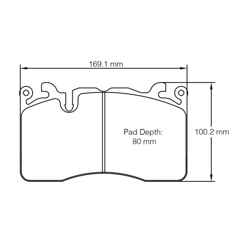 Pastiglie freno Pagid S8269 RSC1 - PA-8269-RSC.1 - S8269C01001 - 4056029048666