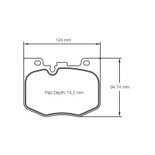 Plaquettes de frein Pagid S8275 RSC1