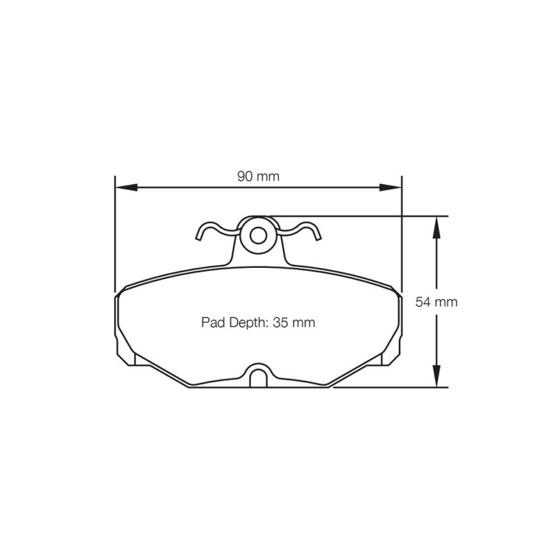 Pastiglie freno Pagid S1163 RS14,RS42 - PA-1163-RS.42 - E116342010 - 4056029019826