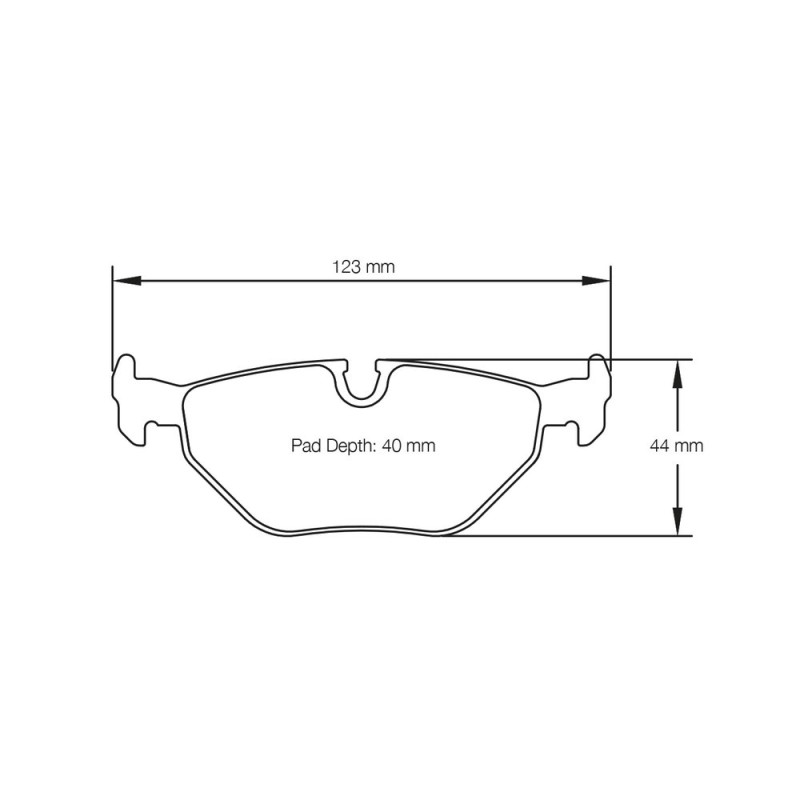 Pagid brake pads S1285 RS42 - PA-1285-RS.42 - E128542010 - 4056029018720